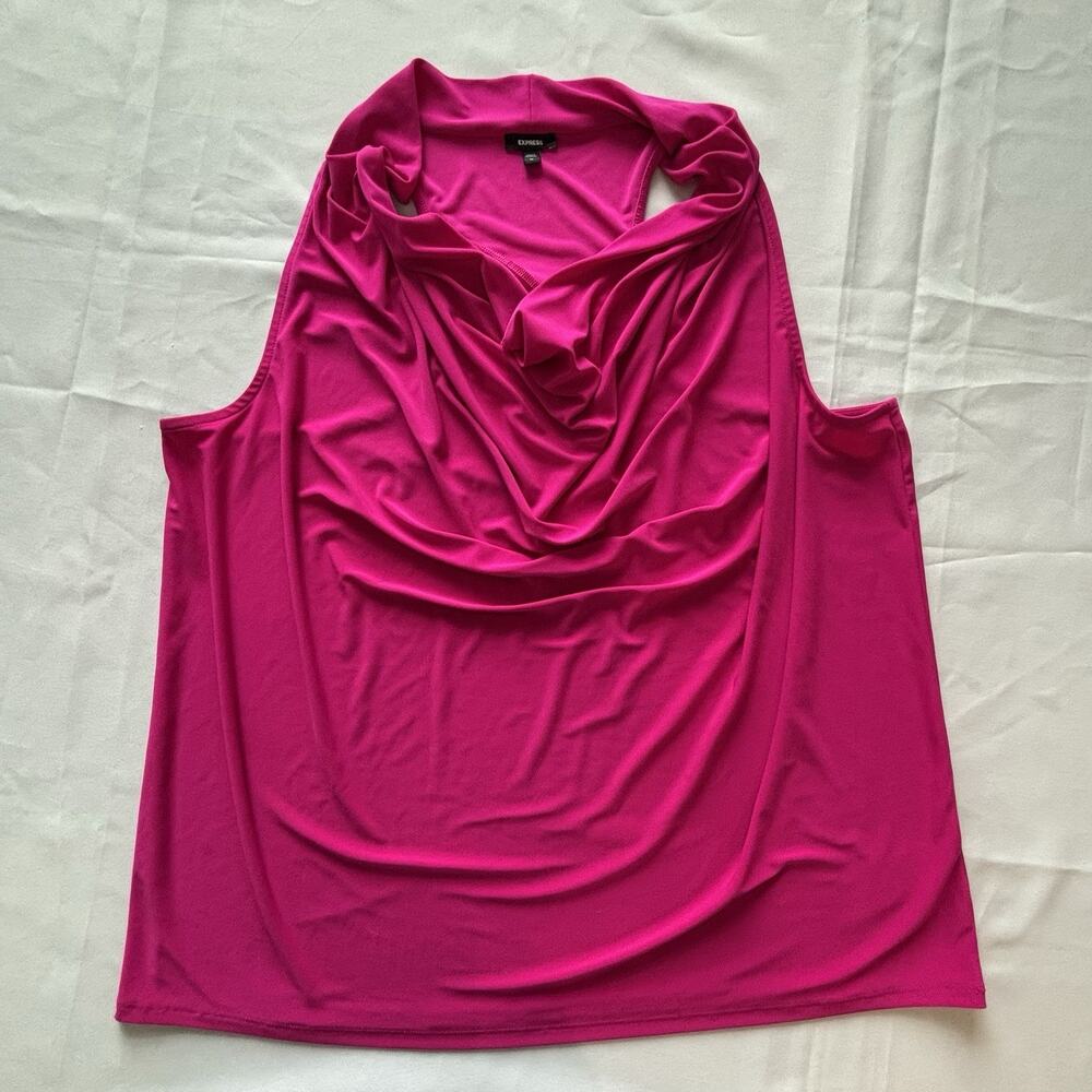 Express Blouse Women’s Size XL Hot Pink